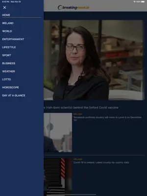 BreakingNews.ie android App screenshot 1