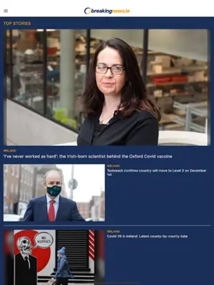 BreakingNews.ie android App screenshot 2